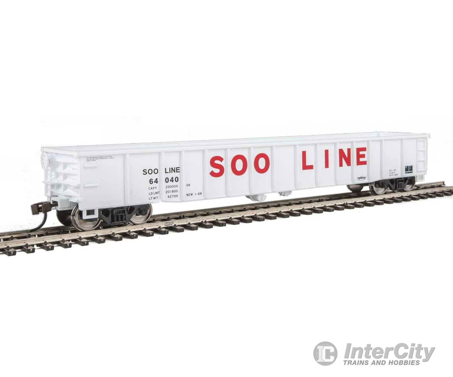 Walthers Trainline 1865 Gondola - Ready To Run -- Soo Line Freight Cars