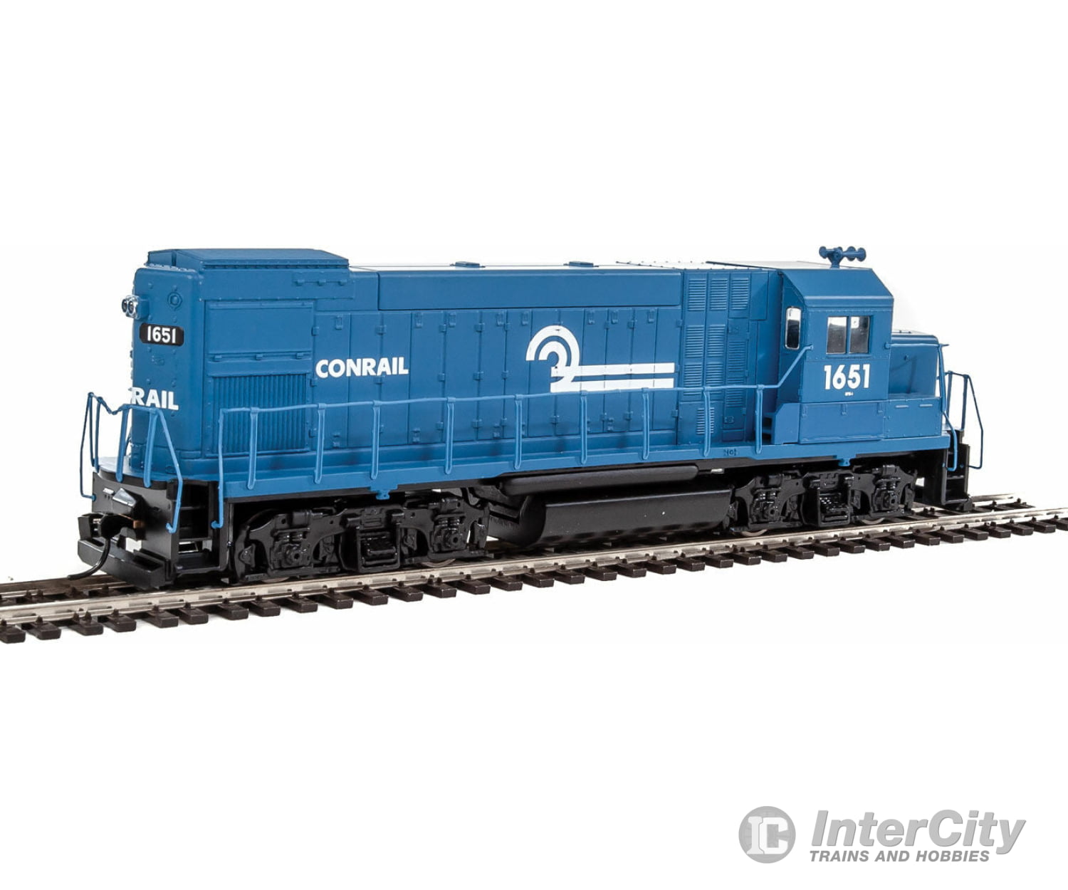 Walthers Trainline 2502 Emd Gp15-1 - Standard Dc -- Conrail (Blue White) Locomotives