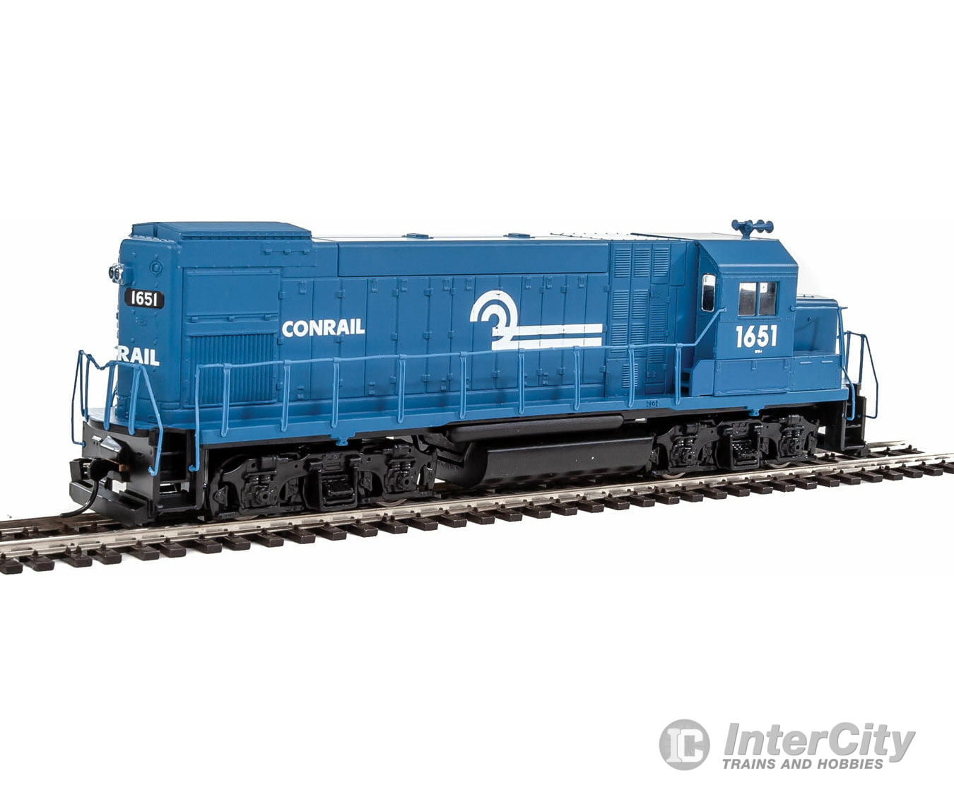 Walthers Trainline 2502 Emd Gp15-1 - Standard Dc -- Conrail (Blue White) Locomotives