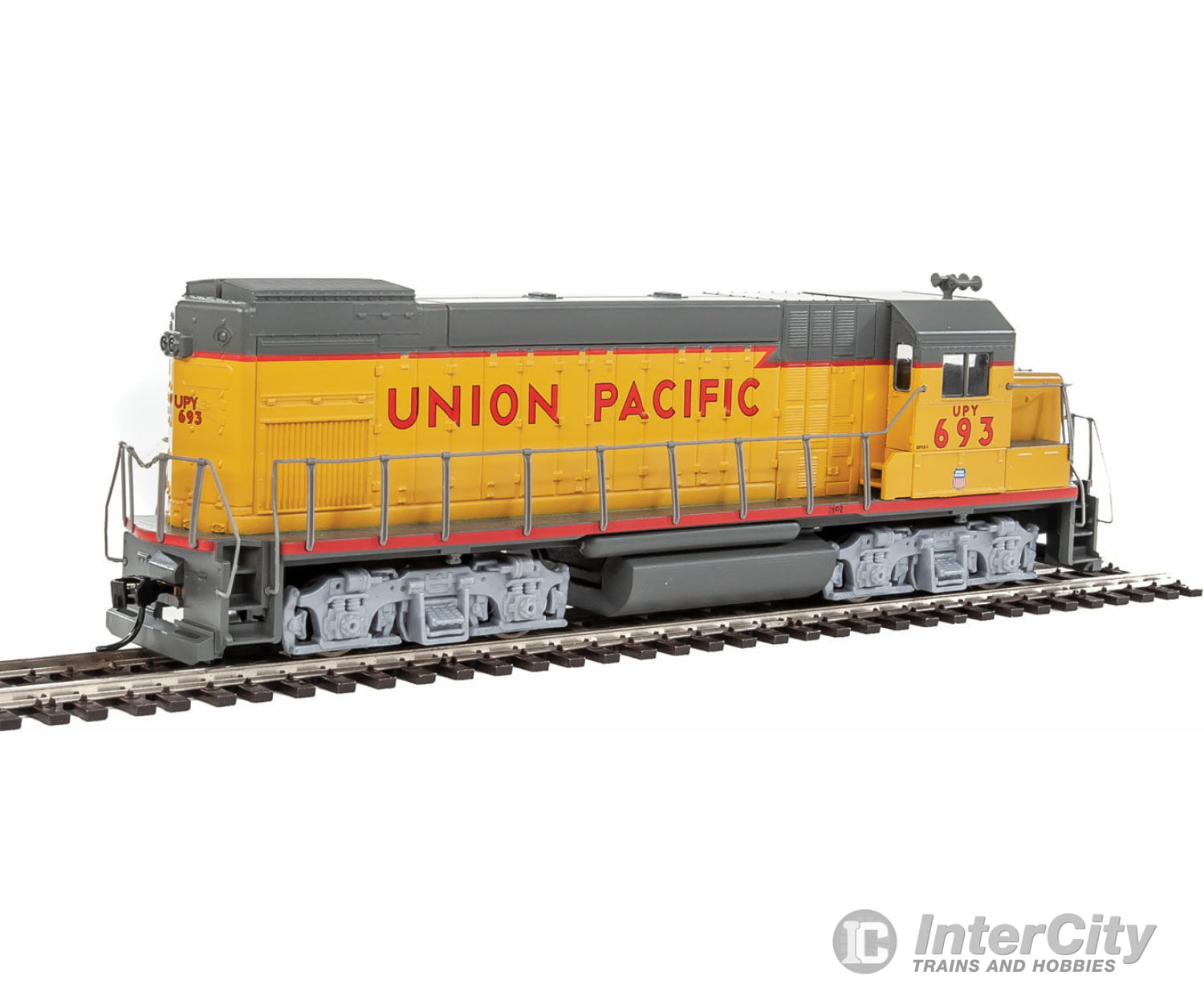 Walthers Trainline 2505 Emd Gp15-1 - Standard Dc -- Union Pacific(R) (Yellow Gray Red) Locomotives