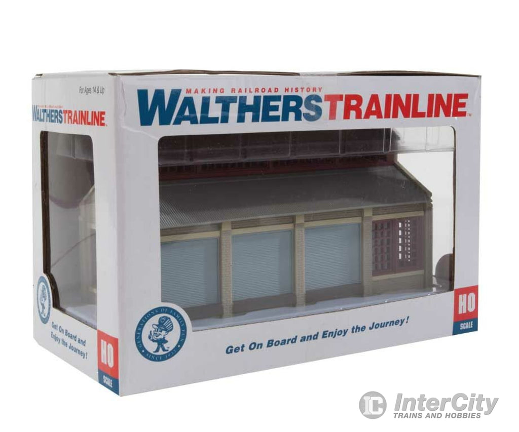 Walthers Trainline 804 United Trucking -- Assembled - 2-5/8 X 6 3-3/8’ 6.6 15.2 8.5Cm Structures