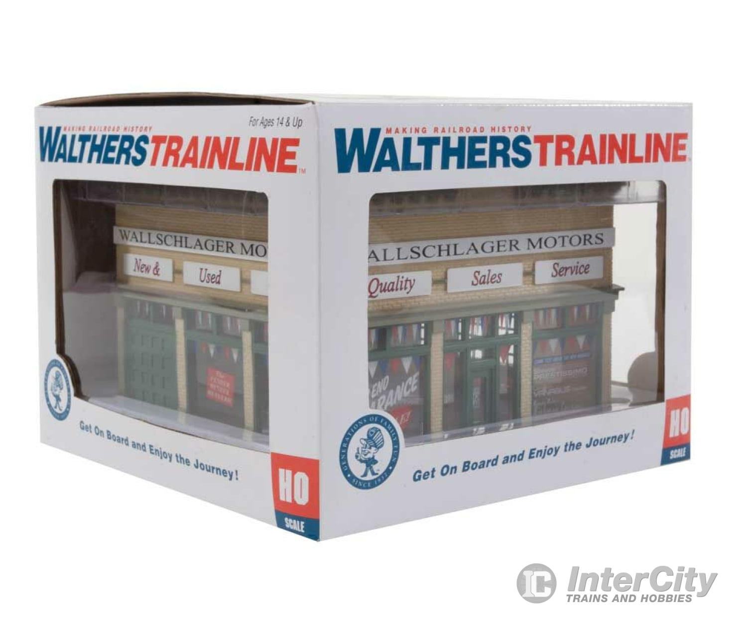 Walthers Trainline 805 Wallschlager Motors -- Assembled - 5-1/4 X 5 3-1/2’ 13.3 12.7 8.8Cm