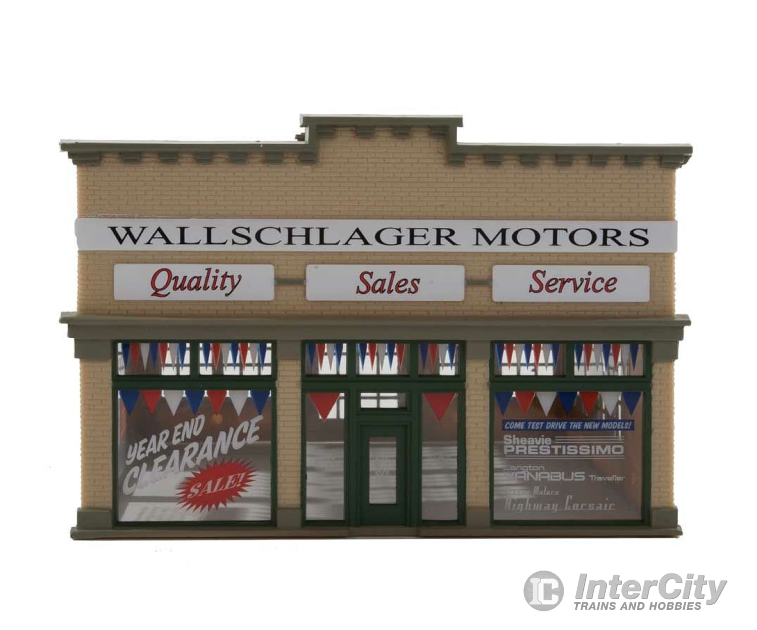 Walthers Trainline 805 Wallschlager Motors -- Assembled - 5-1/4 X 5 3-1/2’ 13.3 12.7 8.8Cm