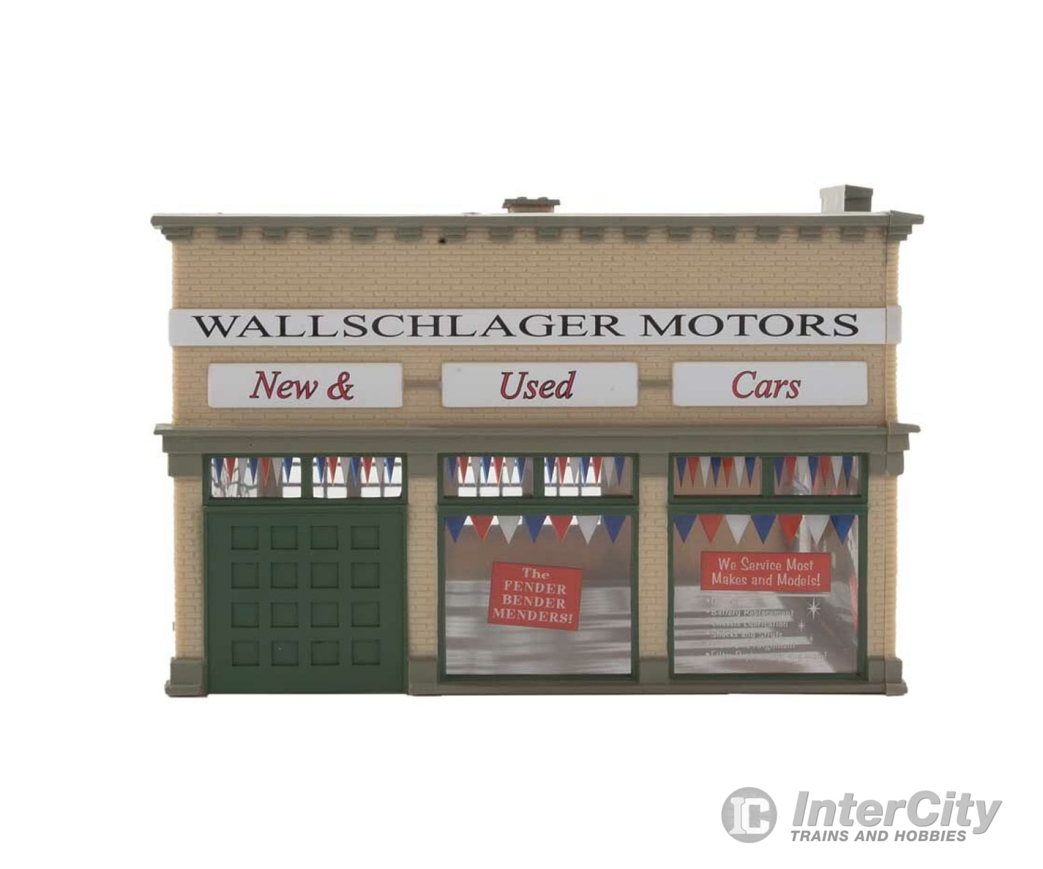 Walthers Trainline 805 Wallschlager Motors -- Assembled - 5-1/4 X 5 3-1/2’ 13.3 12.7 8.8Cm