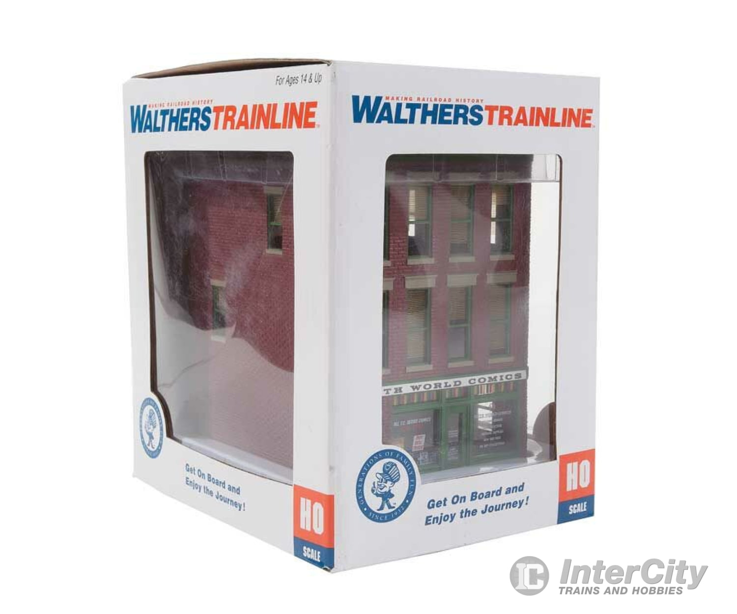 Walthers Trainline 807 10Th World Comics -- Assembled - 3 X 4 4-3/8’ 7.6 10.1 11.1Cm Structures