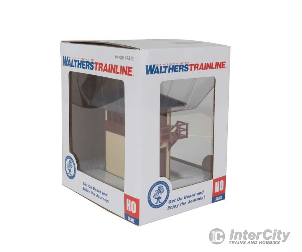 Walthers Trainline 810 Trackside Signal Tower -- Assembled - 2-7/8 X 2-3/16 3-1/4’ 7.3 5.5 8.2Cm