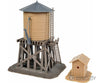 Walthers Trainline 906 Water Tower And Shanty -- Kit - Tank: 3-1/2 X 4’ 8.9 10.2Cm; Shanty: 1-3/4