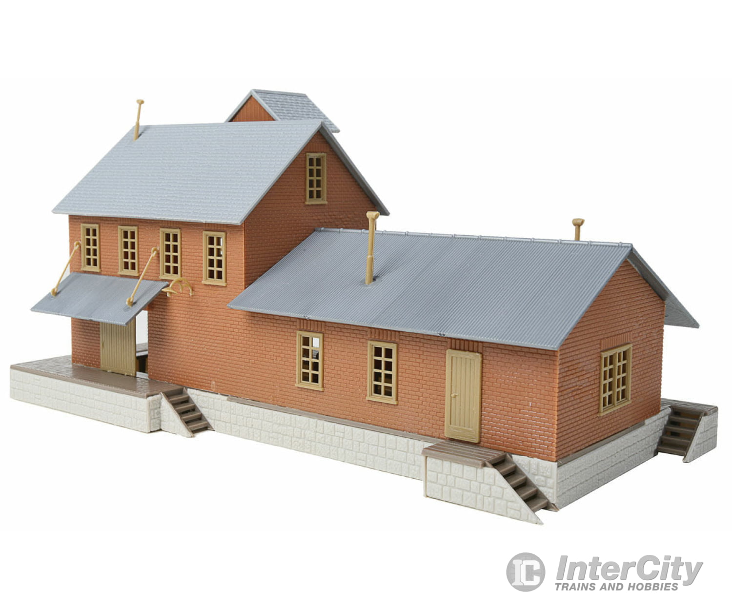 Walthers Trainline 918 Brick Freight House -- Kit Structures