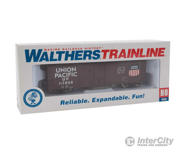 Walthers Trainline Ho 1756 40 Plug-Door Track Cleaning Boxcar - Ready To Run -- Union Pacific(R)