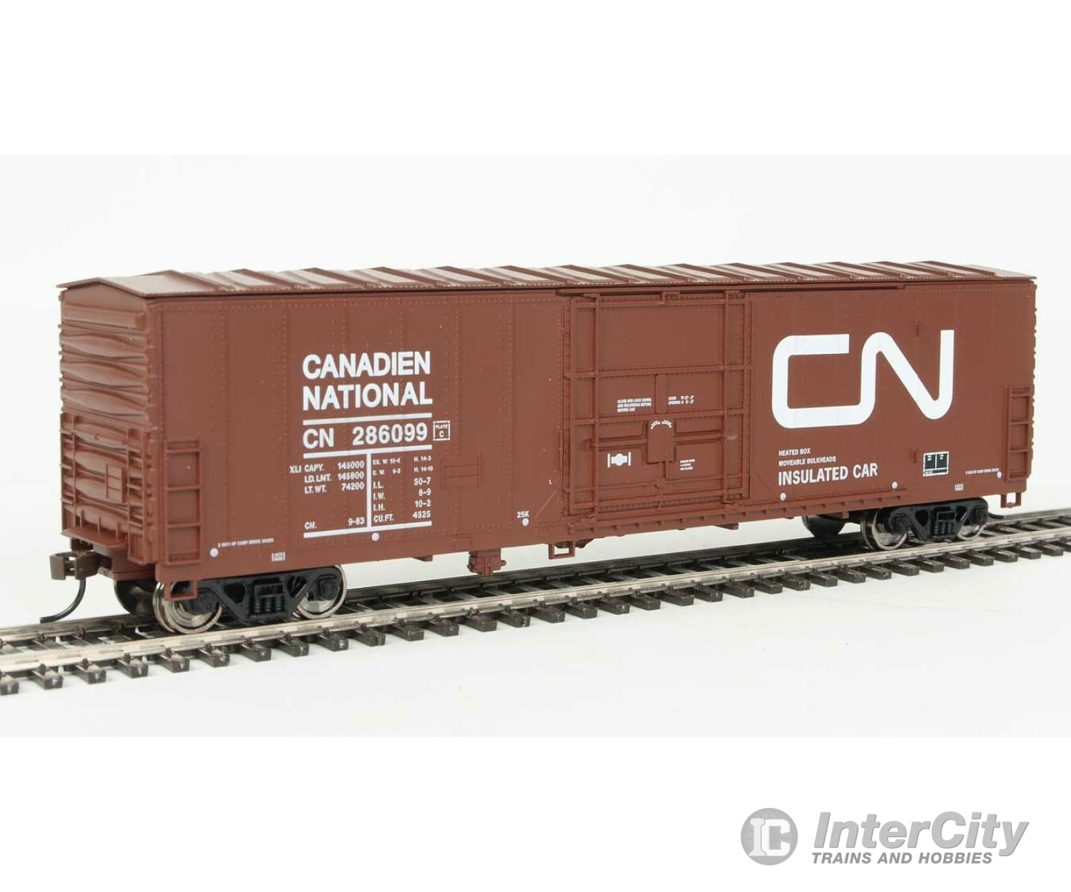 Walthers Trainline Ho 1801 Insulated Boxcar - Ready To Run -- Canadian National Freight Cars