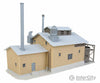 Walthers Trainline Ho 917 Factory -- Kit - 12 X 5-9/16 6-3/8 30.5 14.1 16.2Cm Structures