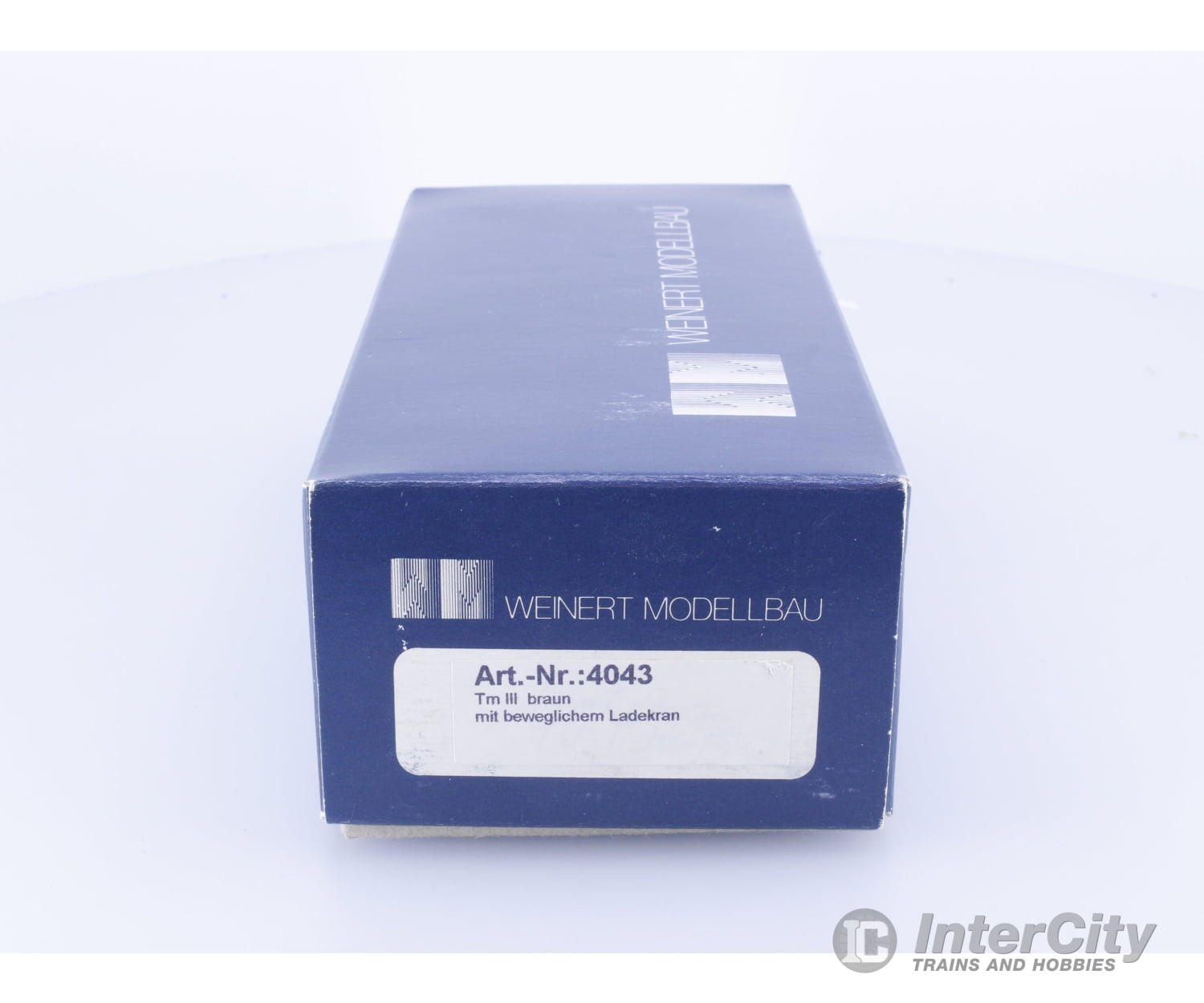 Weinert Modellbau 4043 HO SBB-CFF-FFS Tm 3 Braun mit Beweglichem Ladekran 9518 DCC European Locomotives