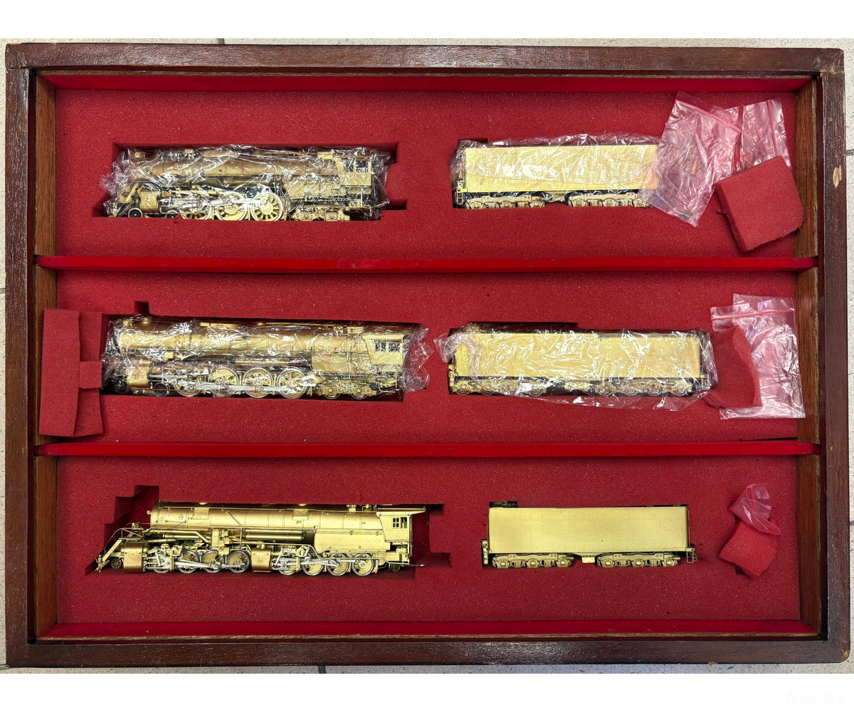 Westside Model Company TFSBT HO Brass The Fleetwood Series Big Three 5001 Class 2-10-4 3460 Class 4-6-4 2900 Class