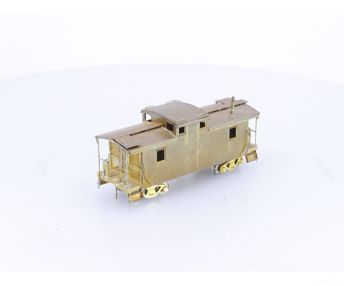 Westside Model Company WMCWC HO Brass Wooden Caboose Norfolk & Western (NW) - Freight Cars