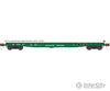 Wheels Of Time 50119 53-6 General Service Welded Fish Belly Flatcar - Ready To Run -- Burlington