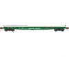 Wheels Of Time 50120 53-6 General Service Welded Fish Belly Flatcar - Ready To Run -- Burlington
