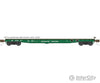 Wheels Of Time 50122 53-6 General Service Welded Fish Belly Flatcar - Ready To Run -- Burlington