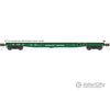 Wheels Of Time 50123 53-6 General Service Welded Fish Belly Flatcar - Ready To Run -- Burlington