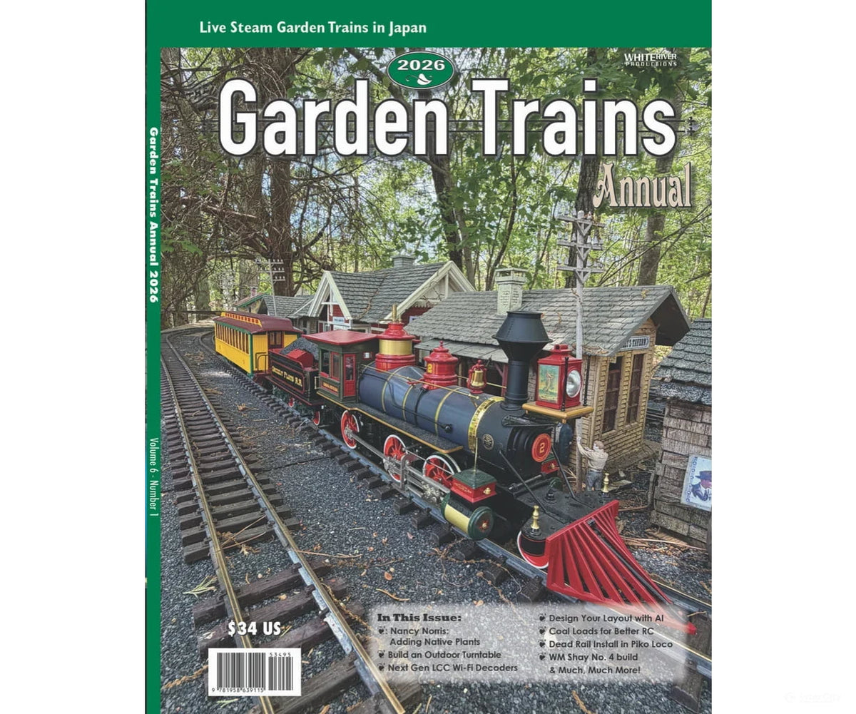 White River Productions GTA26 2026 Garden Trains Annual - Softcover - Books