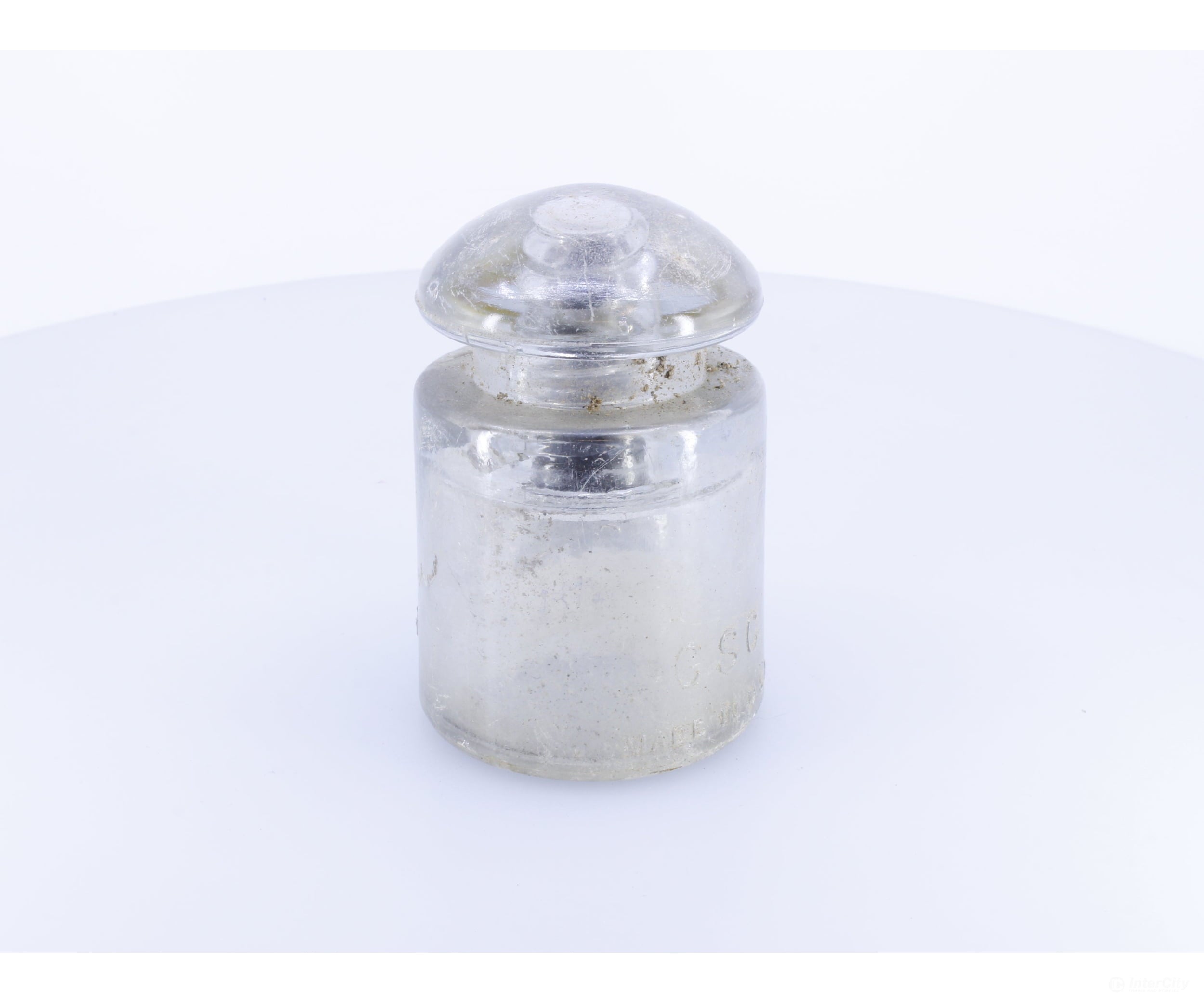 Whittall-Tatum 2-46A Clear Glass Insulator - Collectibles