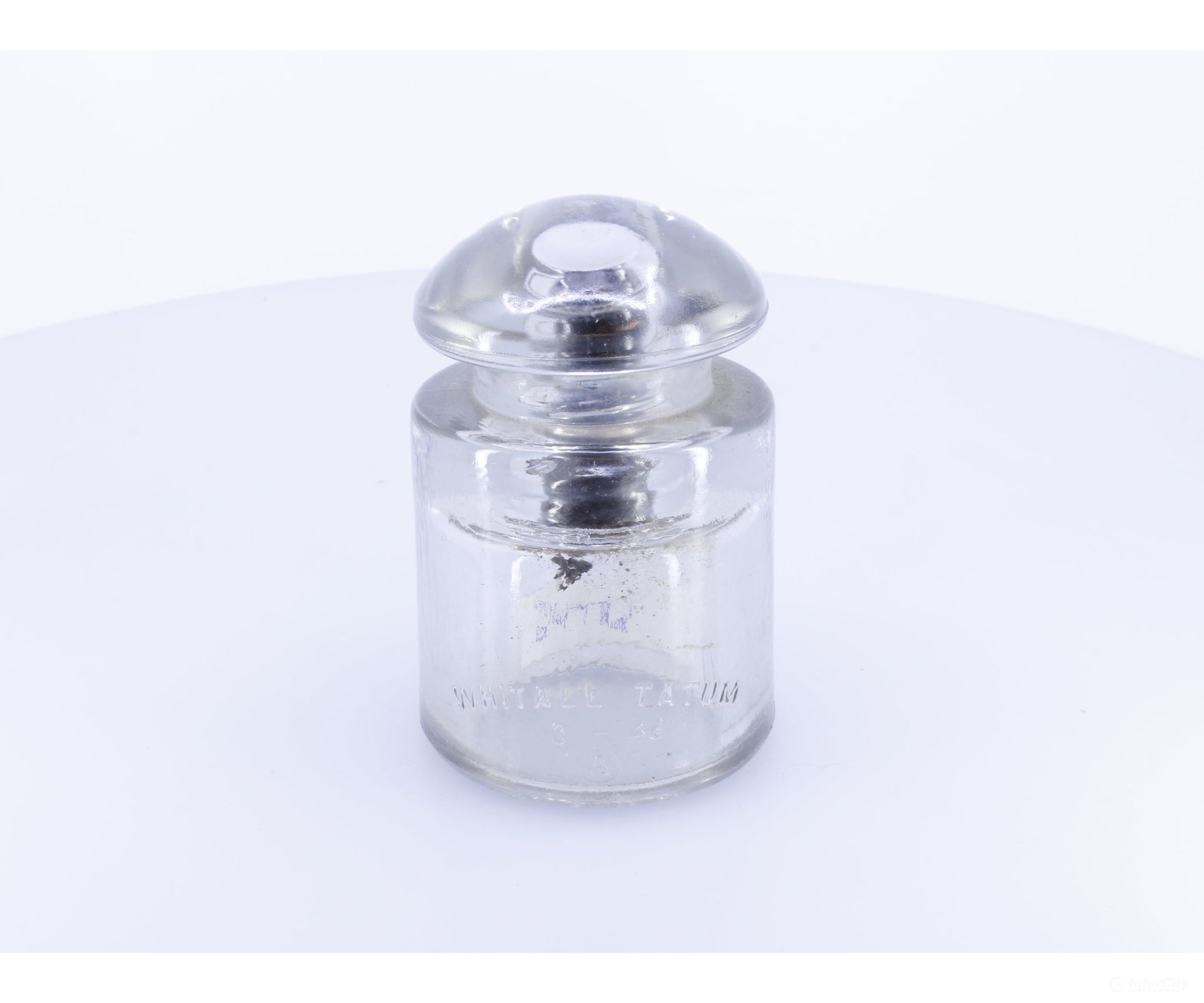 Whittall-Tatum 3-46A Clear Glass Insulator - Collectibles