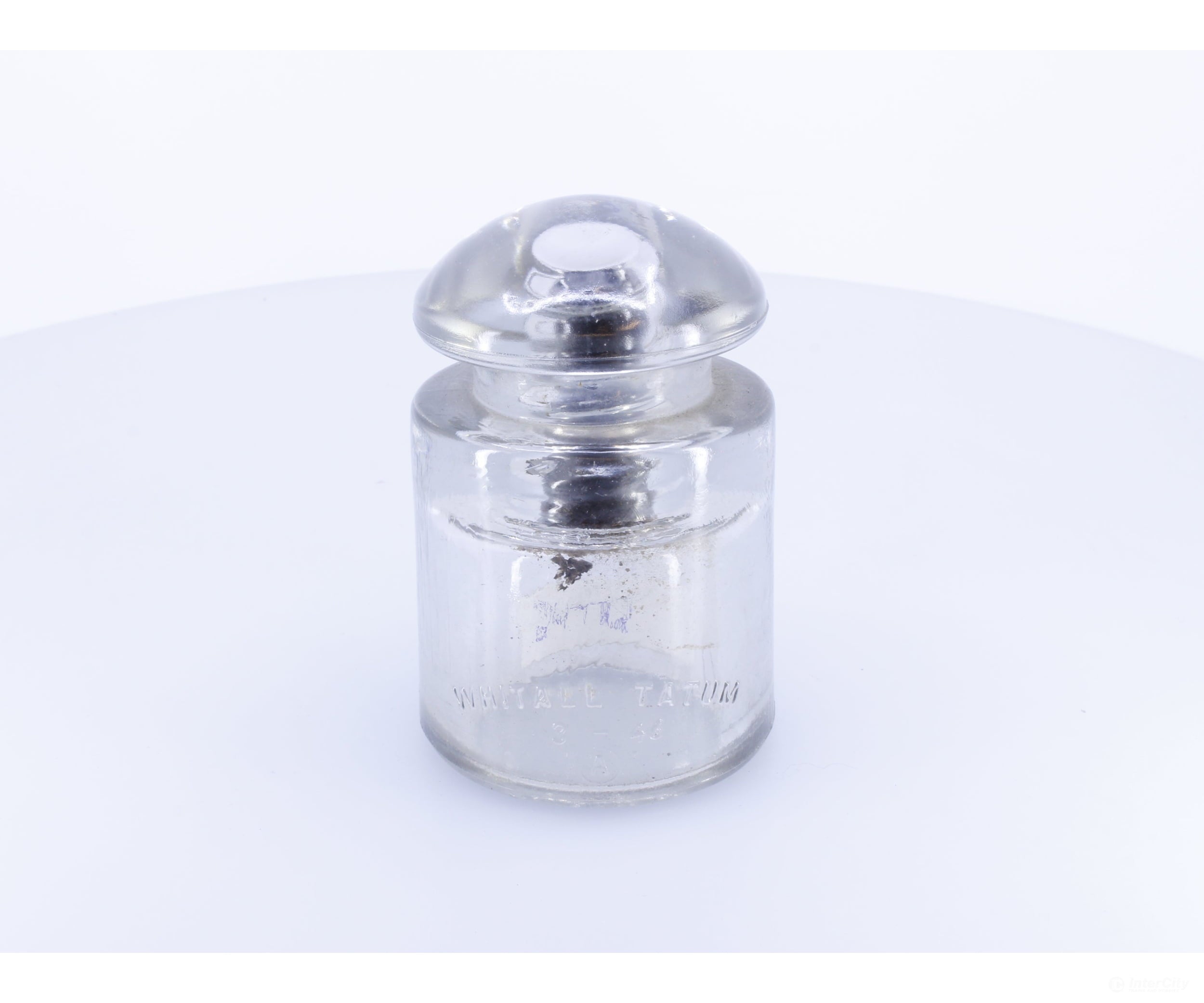 Whittall-Tatum 3-46A Clear Glass Insulator - Collectibles