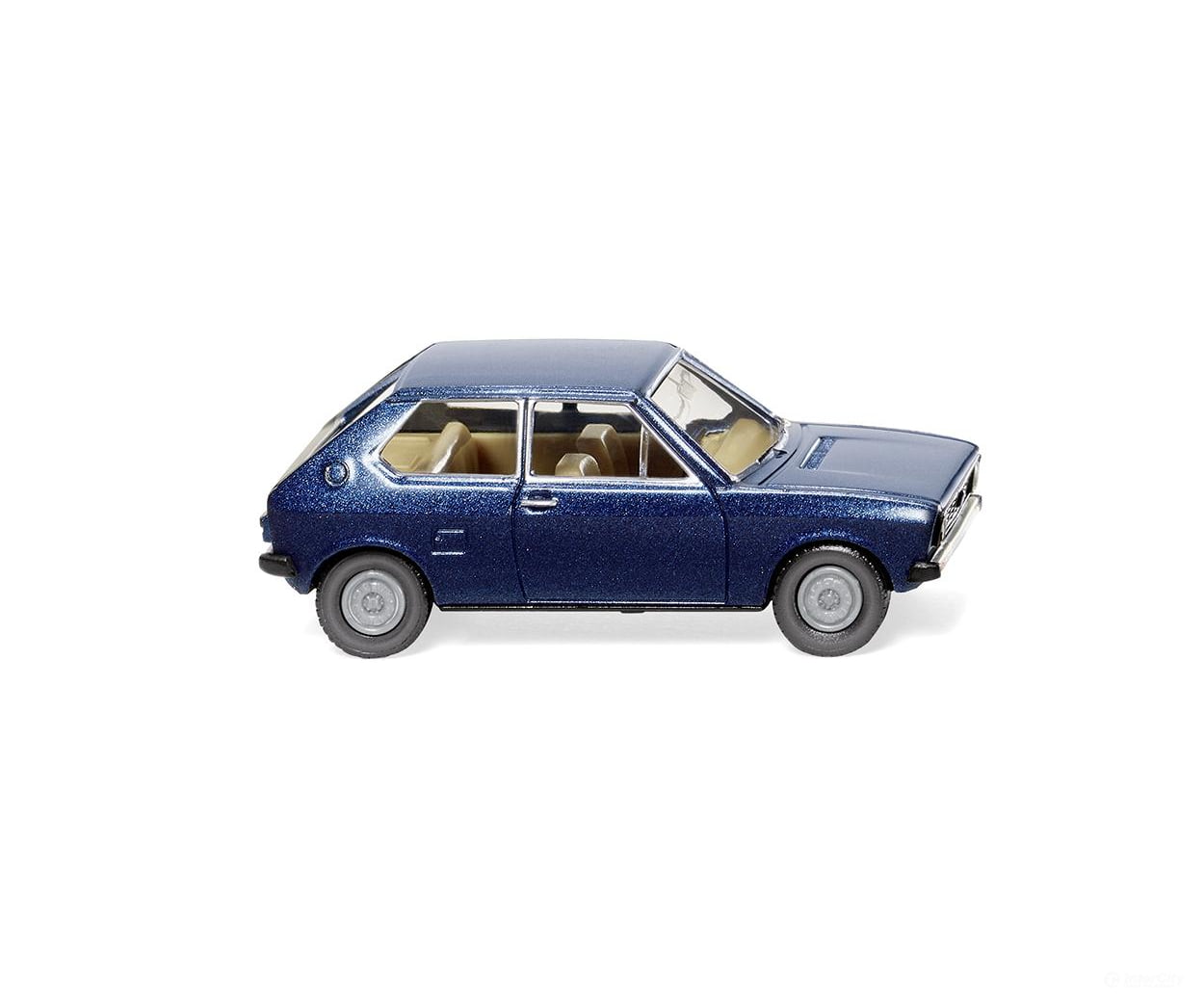 Wiking 003645 HO VW Polo 1 - bahama blue met Cars & Trucks