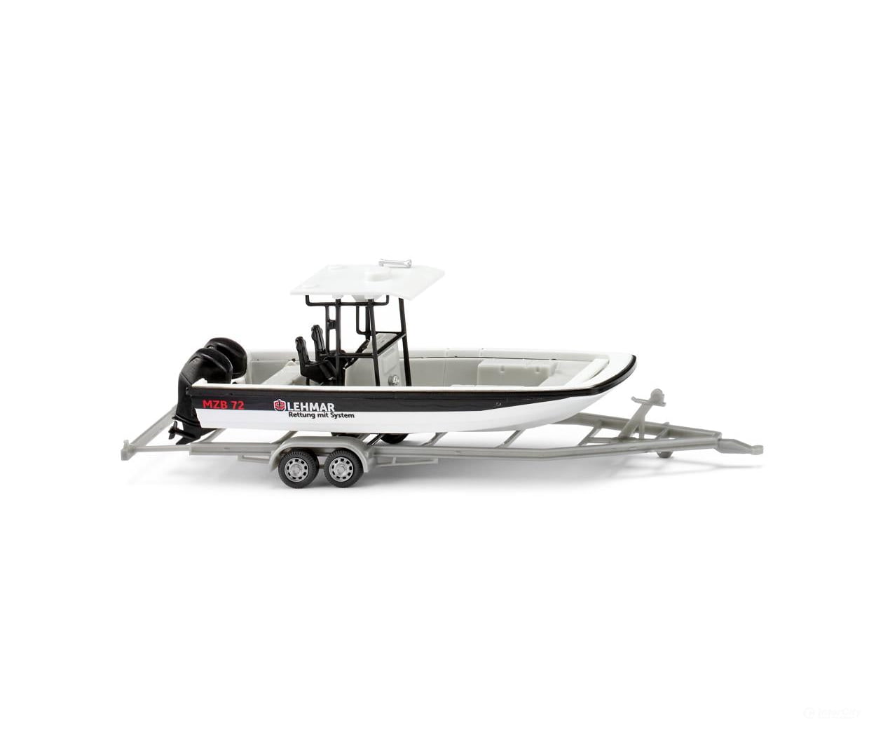 Wiking 009544 HO Multi-purpose boat MZB 72 (Lehmar) Cars & Trucks