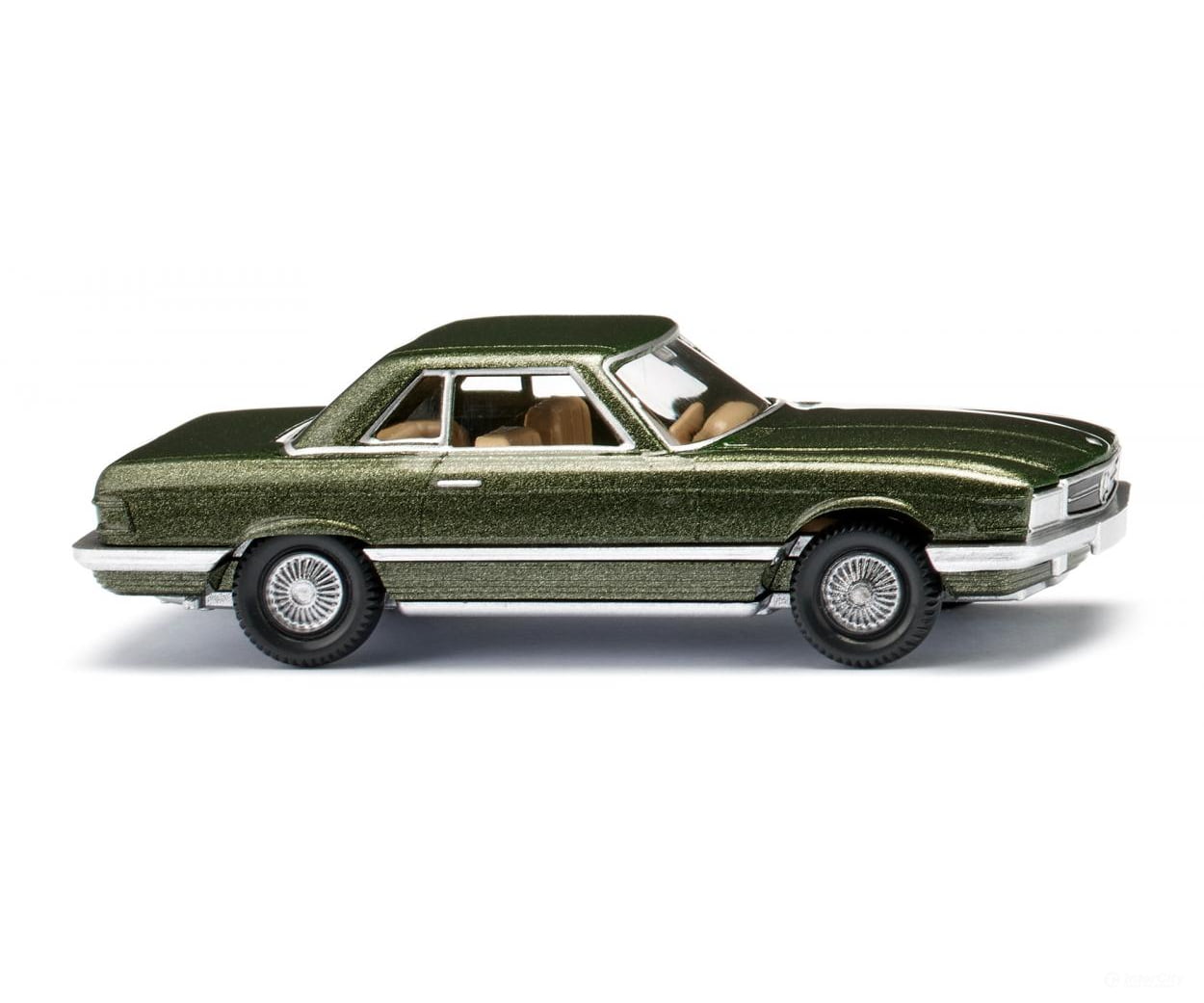 Wiking 014040 HO MB 350 SL - cypress green met. Cars & Trucks