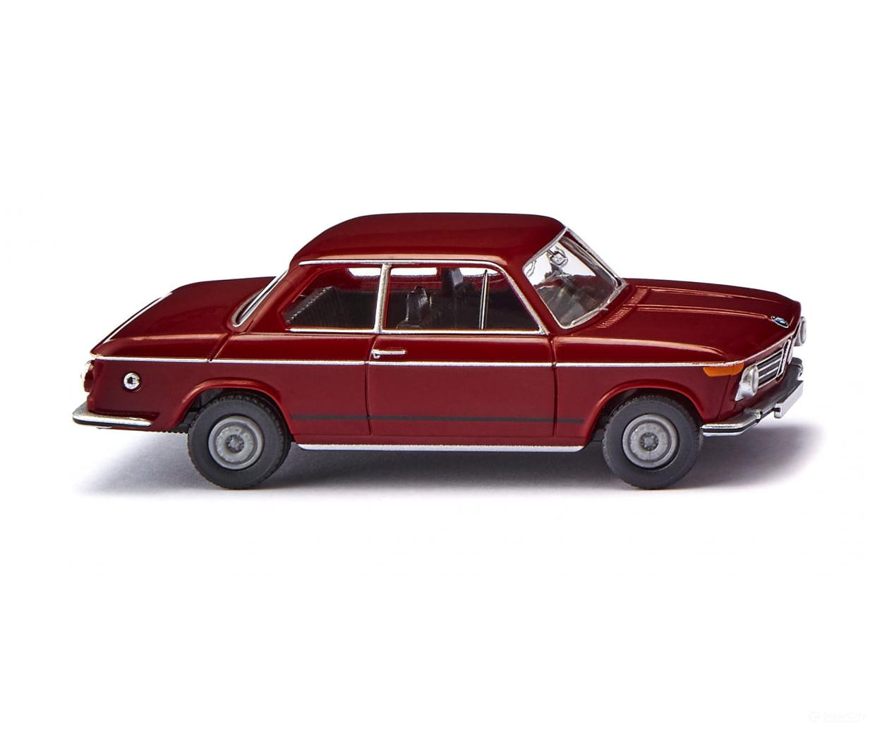 Wiking 018307 HO BMW 2002 - purple red Cars & Trucks