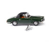 Wiking 018698 HO Glas 1700 GT Convertible dark green Cars & Trucks