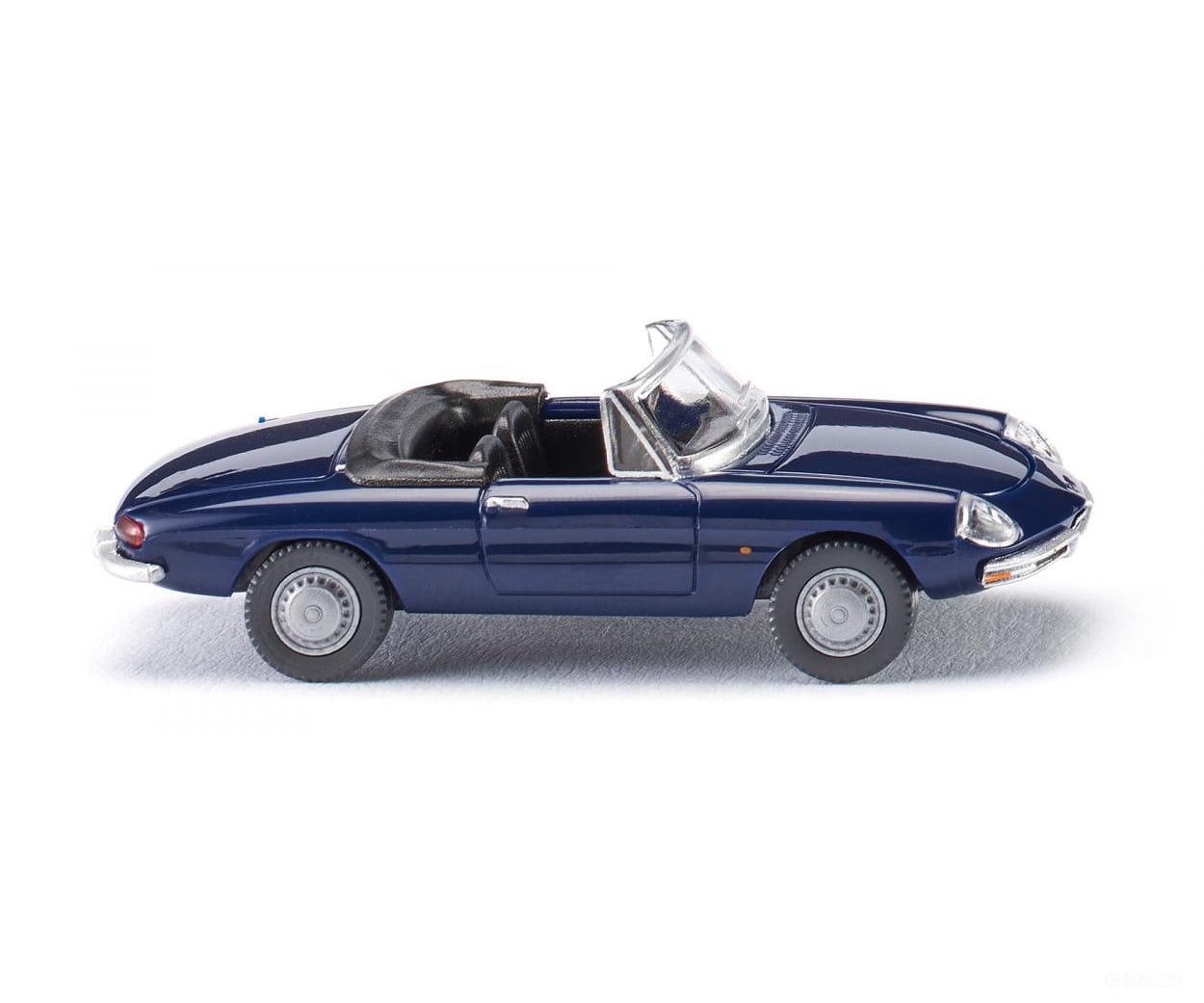 Wiking 020603 HO Alfa Spider - dark blue Cars & Trucks