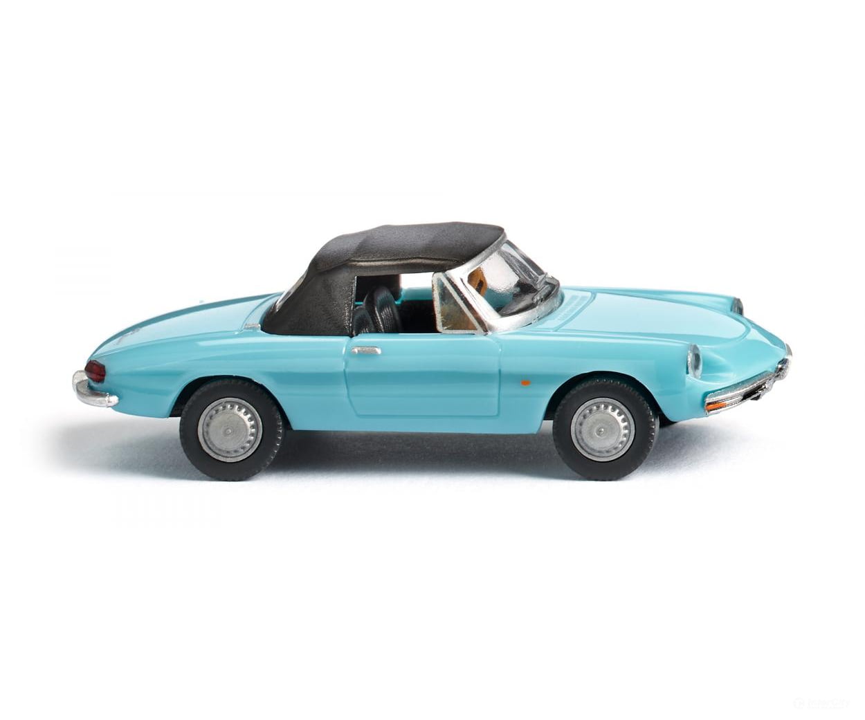 Wiking 020604 HO Alfa Spider - light blue Cars & Trucks