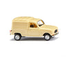 Wiking 022505 HO Renault R4 box van - ivory Cars & Trucks