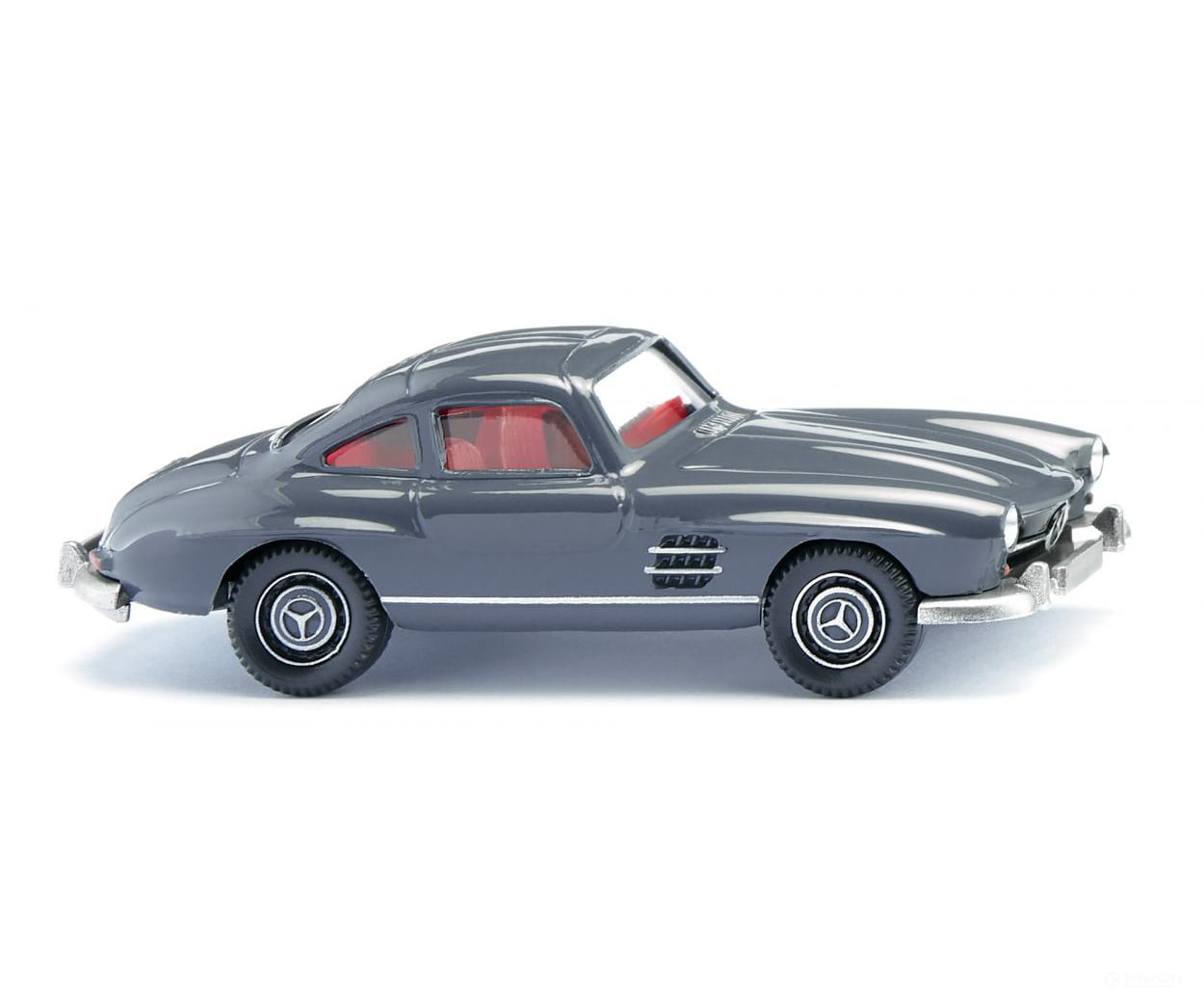 Wiking 023002 HO MB 300 SL Coupe - iron grey Cars & Trucks