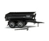 Wiking 038819 HO Krampe Halfpipe tipper trailer black Cars & Trucks