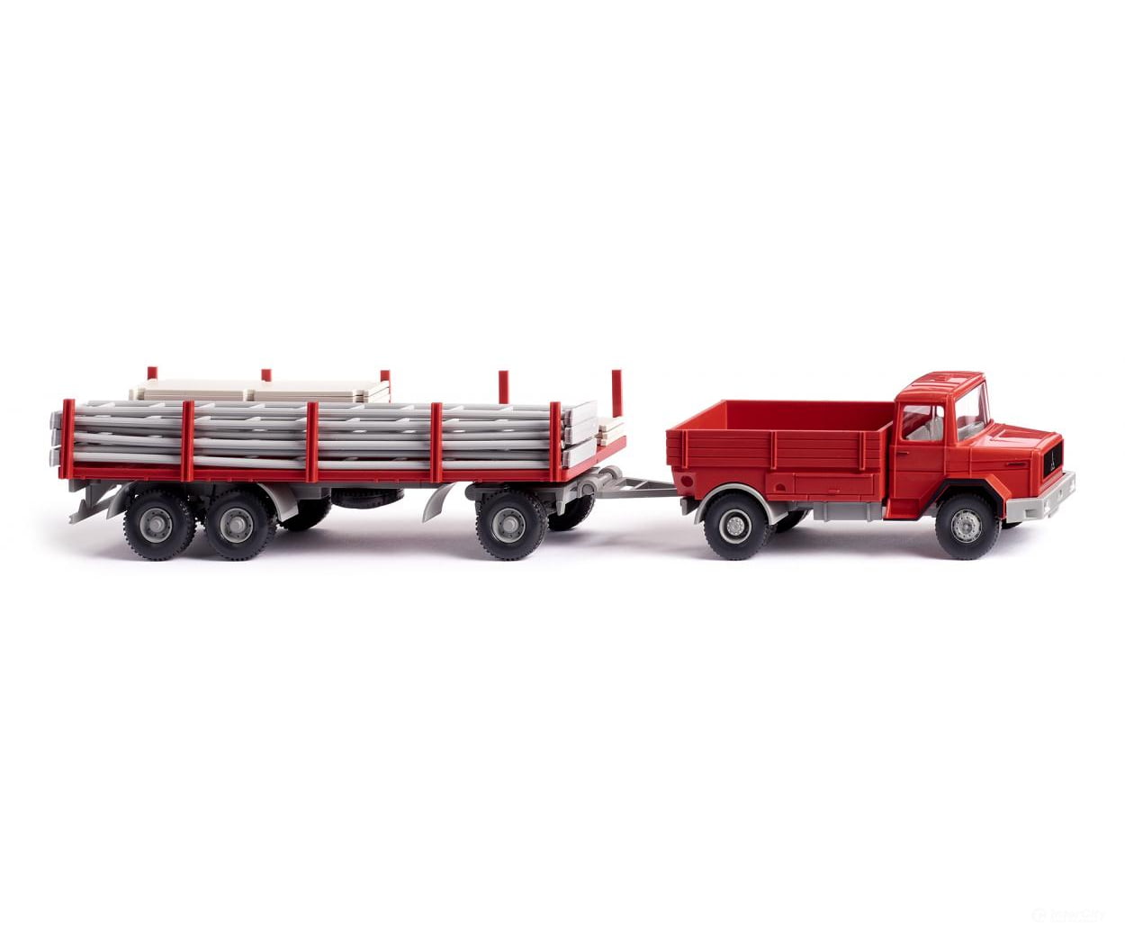Wiking 039206 HO Scaffolding road train (Magirus Deutz) Cars & Trucks