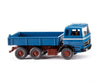Wiking 042407 HO Flatbed tipper (MB) - azure blue Cars & Trucks