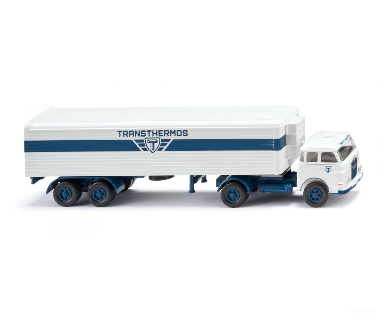 Wiking 055602 HO Refrigerated semi trailer (MAN Pausbacke) ’Transthermos’ Cars & Trucks