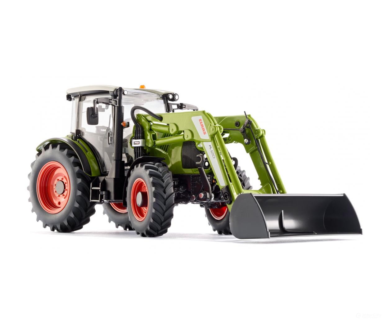 Wiking 077829 1-Gauge (1:32) Claas Arion 430 with front loader 120 Cars & Trucks