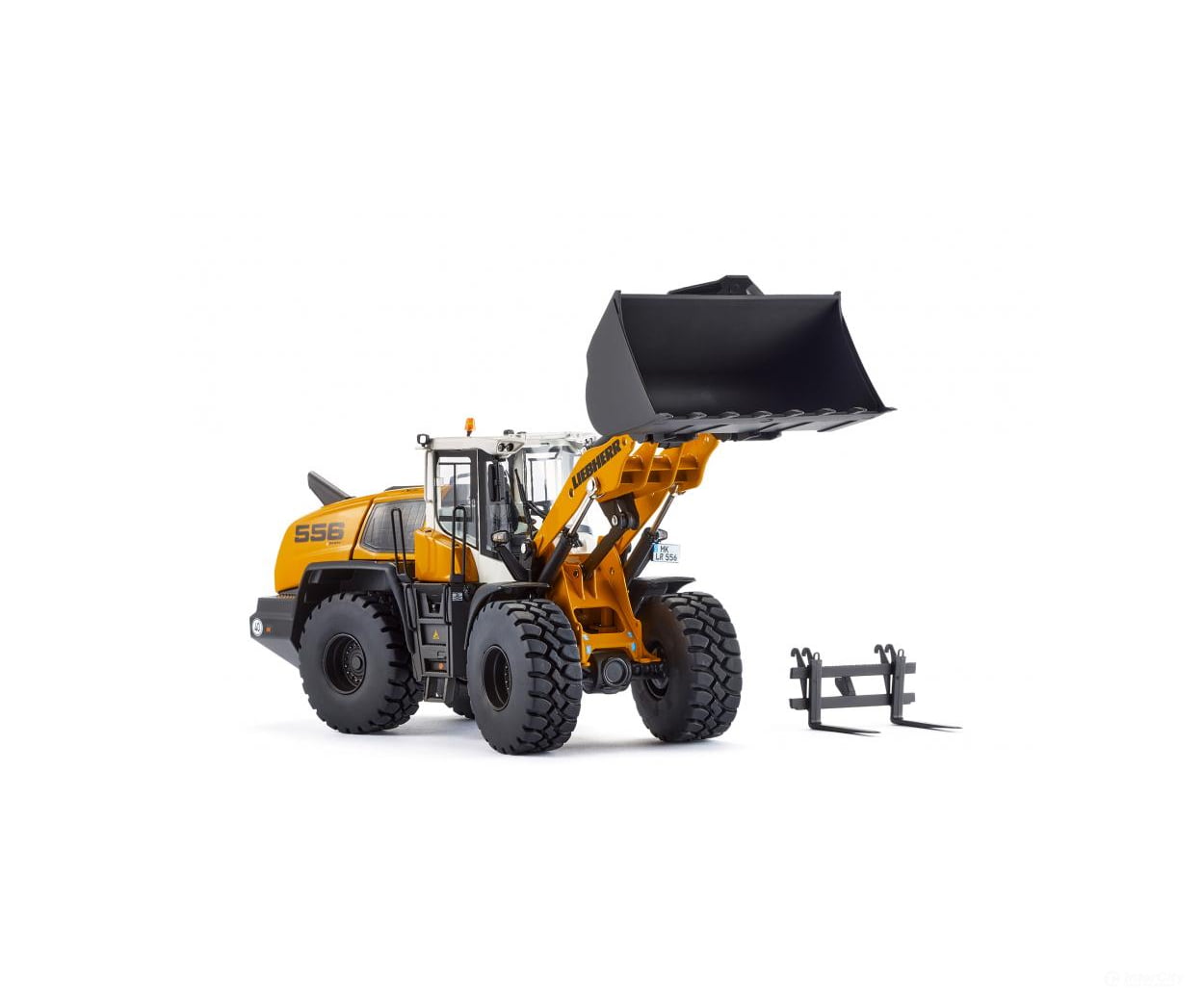 Wiking 077840 1-Gauge (1:32) Liebherr Wheel loader L 556 Cars & Trucks