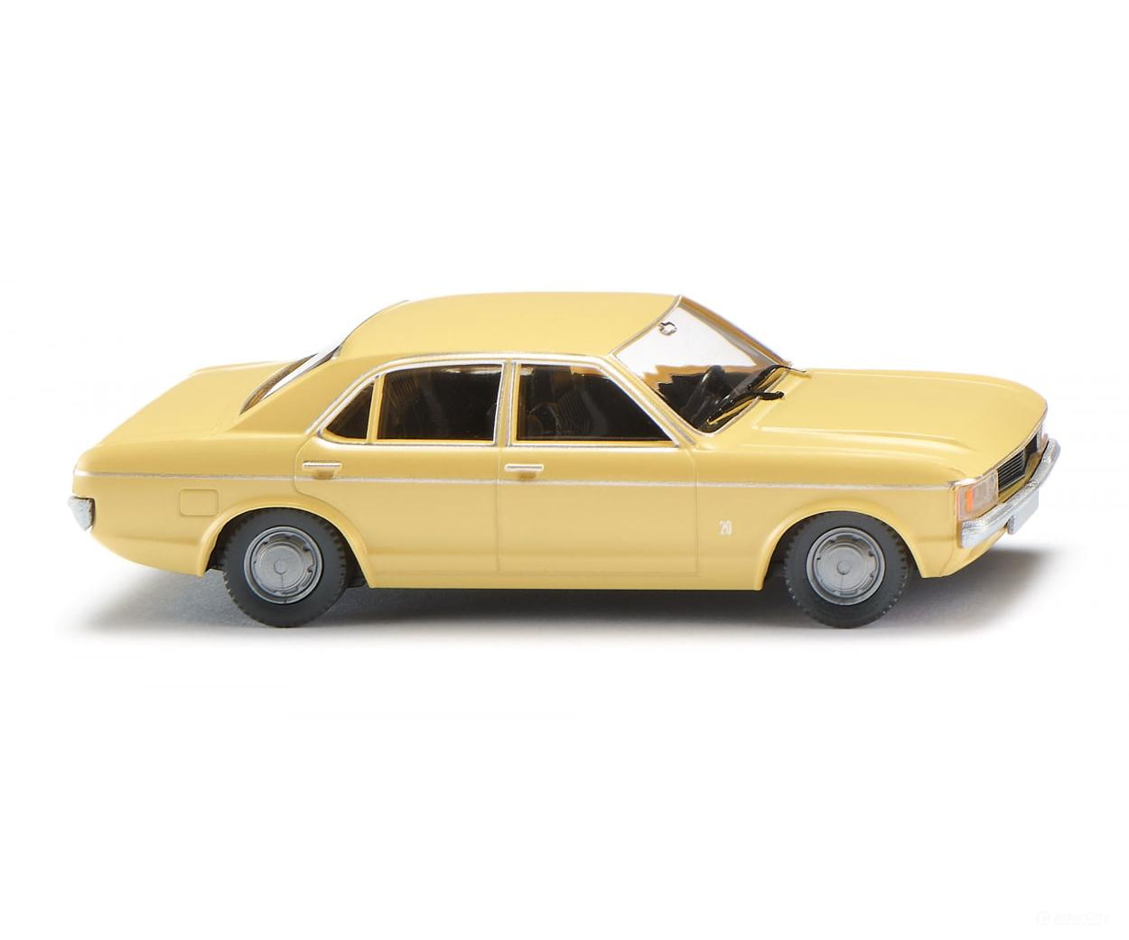 Wiking 079104 HO Ford Granada - light yellow Cars & Trucks