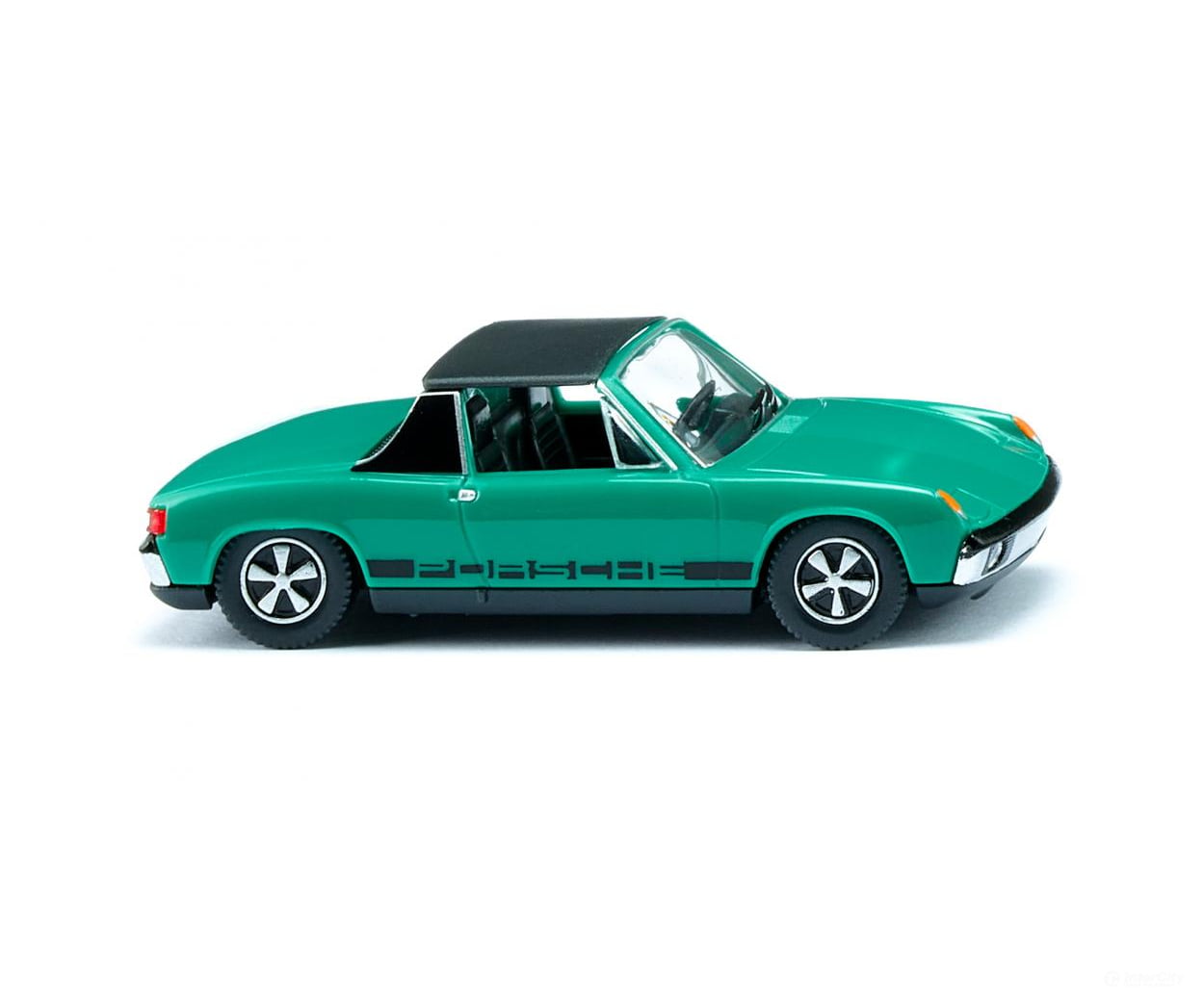 Wiking 079208 HO VW Porsche 914 - green Cars & Trucks