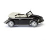 Wiking 079406 HO VW Beetle 1200 convertible - black Cars & Trucks