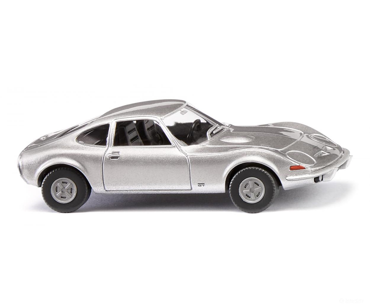Wiking 080410 HO Opel GT - silver metallic Cars & Trucks