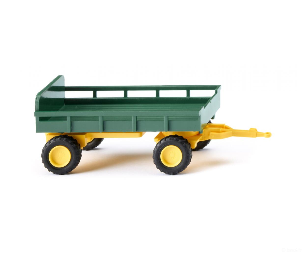 Wiking 086904 HO agricultural trailer - green Cars & Trucks