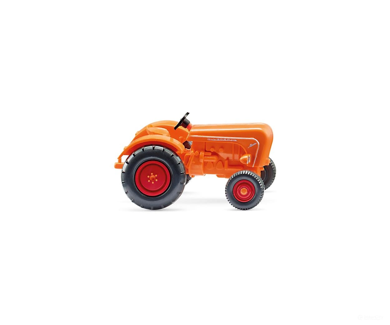 Wiking 087848 HO Allgaier tractor - orange Cars & Trucks