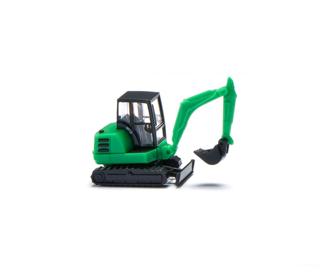 Wiking 094608 N mini excavator HR 18 - green Cars & Trucks