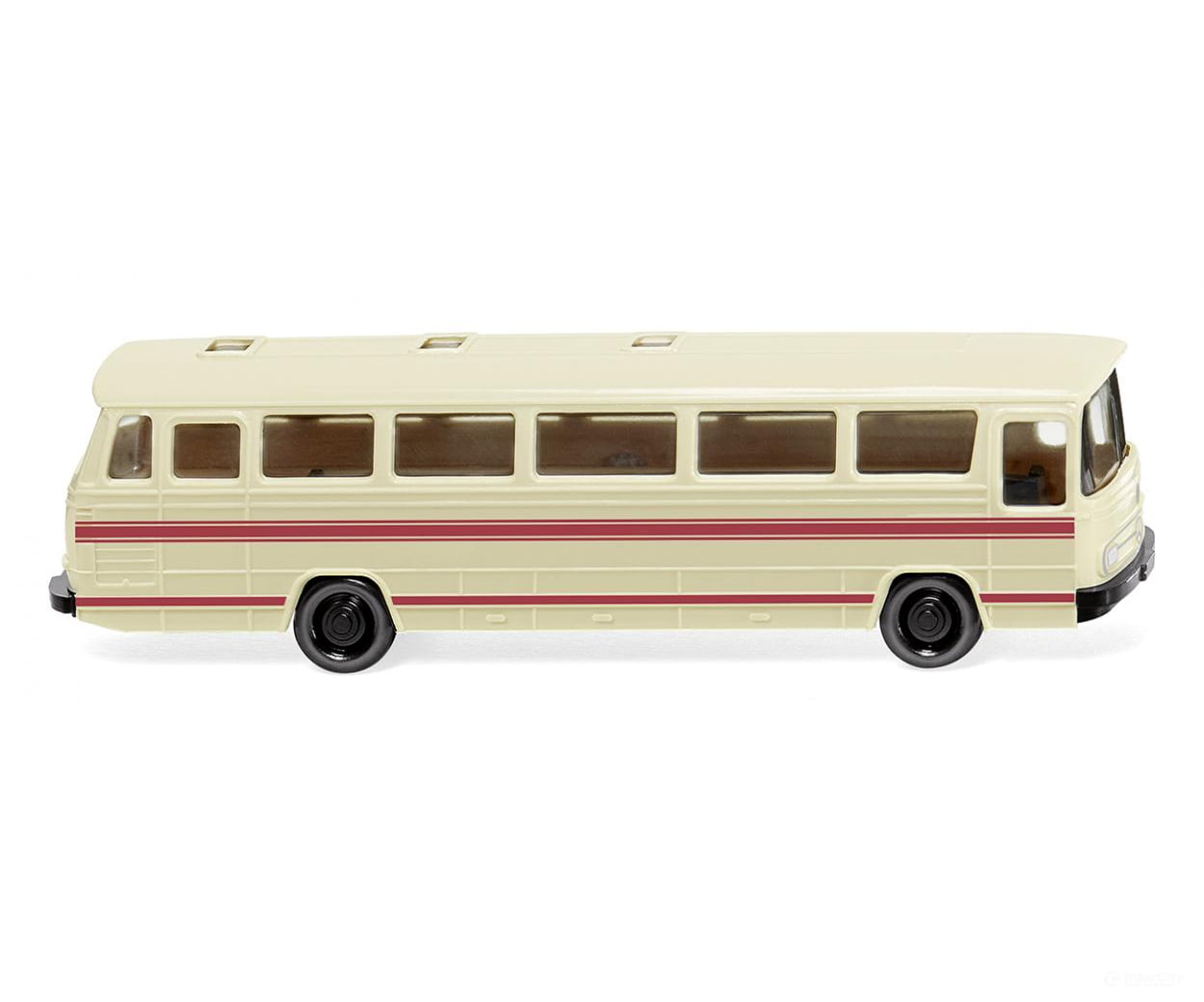 Wiking 097102 N Tour bus (MB O 302) - light ivory Cars & Trucks