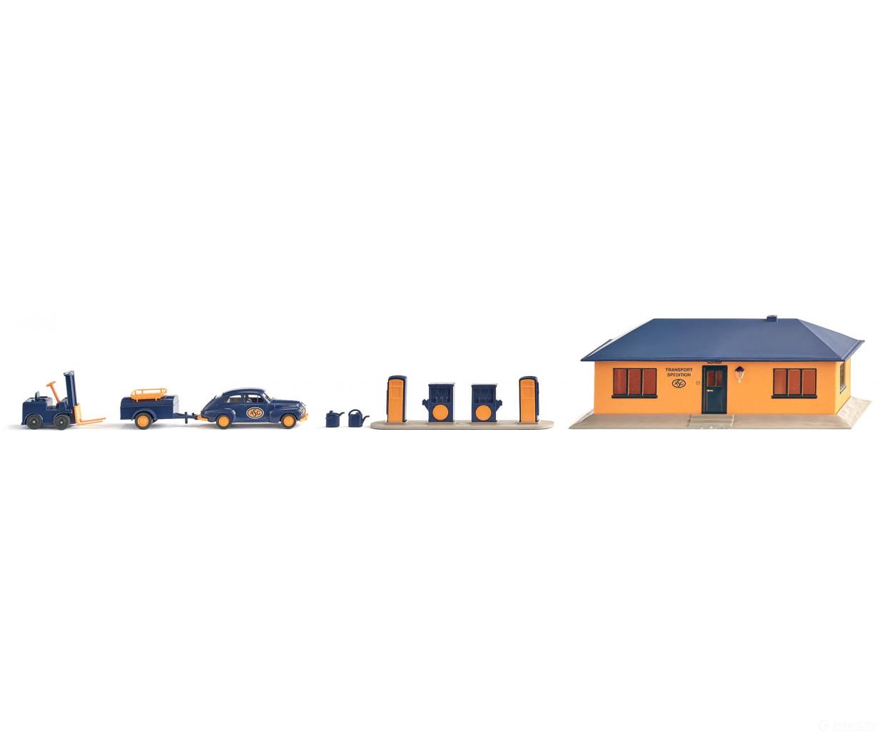 Wiking 099094 HO Set ’ASG’ Cars & Trucks